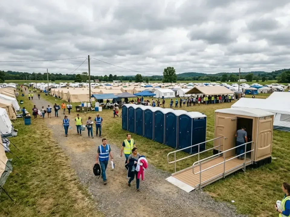 disaster-relief-camp-restrooms-010 — frequently asked questions, Dumpster & Portable Bathrooms Rental in Evans, CO